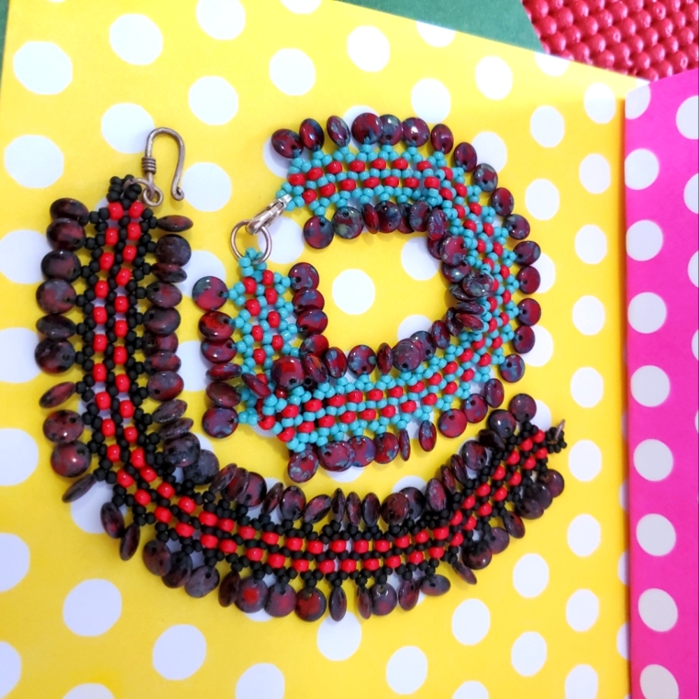 2 SDE Designs Original Ruffle Bracelets